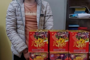 Công an huyện Sông Lô bắt giữ 4 vụ tàng trữ pháo nổ