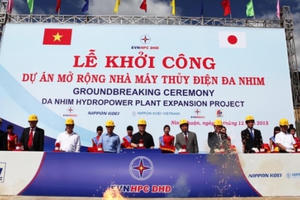 Khởi công mở rộng Dự án Nhà máy thủy điện Đa Nhim