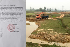 Chủ tịch Nguyễn Đức Chung chỉ đạo xử lý vi phạm đất đai ở Sóc Sơn sau khi Pháp luật Plus phản ánh