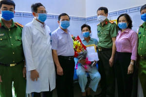 Công an viên bị trọng thương vẫn truy bắt cướp được Bộ trưởng Tô Lâm gửi thư khen