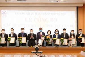 Hà Nội bổ nhiệm Giám đốc 4 sở