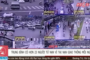 23 người chết mỗi ngày vì tai nạn giao thông trong năm 2015