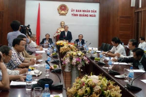 Họp báo về lễ kỷ niệm ngày sinh cố Thủ tướng Phạm Văn Đồng