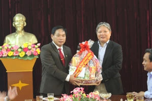 Bộ trưởng Hà Hùng Cường thăm, chúc tết tại Quảng Bình Bộ trưởng Hà Hùng Cường thăm, chúc tết tại Quảng Bình