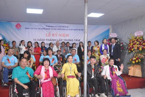 Trung tâm Giáo dục nghề nghiệp và Phát triển năng lực người khuyết tật Việt Nam tự hào 15 năm phát triển