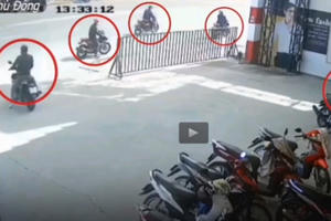 Video: Hoa mắt với pha dàn cảnh "siêu tinh vi" của nhóm trộm cắp xe máy