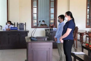 Hai vợ chồng cùng đi tù trong vụ làm giả sổ đỏ để chiếm đoạt tài sản