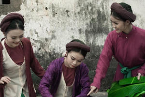 Độc đáo hương vị Tết xưa tại Đình Làng So