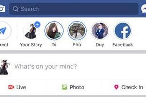 Facebook ra mắt tính năng mới Story giống hệt Stories của Snapchat
