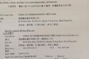 Kỳ 1 - Công ty Pou Sung bị kiện đòi nợ 16,5 tỷ đồng: Kịch bản lật lọng được Pou Sung chuẩn bị trước?