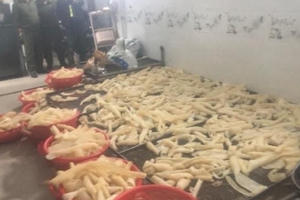 Đồng Nai: Phát hiện một cơ sở chế biến bì heo bẩn không phép