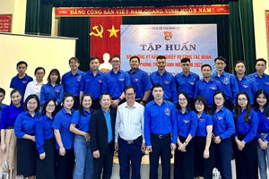 Đoàn Thanh niên Bộ Tư pháp tổ chức Lớp bồi dưỡng nghiệp vụ công tác Đoàn và phong trào thanh niên năm 2022