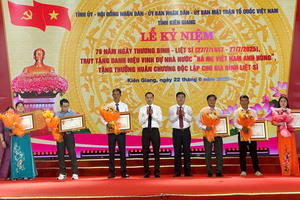 Kiên Giang tổ chức Lễ kỷ niệm 78 năm Ngày Thương binh - Liệt sĩ Kiên Giang tổ chức Lễ kỷ niệm 78 năm Ngày Thương binh - Liệt sĩ