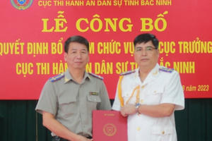 Ông Vũ Hồng Thắng làm Phó Cục trưởng Cục THADS tỉnh Bắc Ninh Ông Vũ Hồng Thắng làm Phó Cục trưởng Cục THADS tỉnh Bắc Ninh