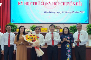 Bí thư Tỉnh ủy Hậu Giang được bầu giữ chức Chủ tịch Hội đồng nhân dân tỉnh