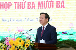 Ông Phạm Quang Ngọc được bầu giữ chức Chủ tịch UBND tỉnh Hưng Yên nhiệm kỳ 2021-2026