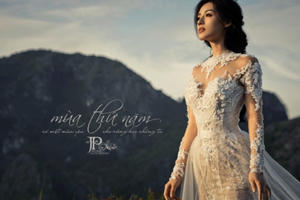 Khánh Linh The Face khoe 3 vòng hút mắt khi diện váy cưới Khánh Linh The Face khoe 3 vòng hút mắt khi diện váy cưới