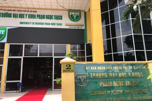 Kỷ luật cảnh cáo hiệu trưởng Trường đại học Y khoa Phạm Ngọc Thạch