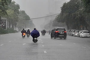 Hà Nội bắt đầu chuyển lạnh và mưa từ đêm nay (1/10)