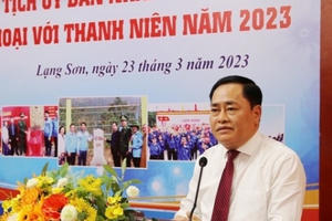 Chủ tịch UBND tỉnh Lạng Sơn đối thoại với thanh niên về sáng tạo khởi nghiệp, lập nghiệp