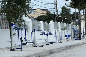 Chi 1 tỷ đầu tư sân chơi cho người dân siêu phường ở Đồng Nai