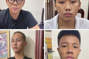 Khởi tố bị can, tạm giam với nhóm đối tượng cướp xe máy của nữ lao công Khởi tố bị can, tạm giam với nhóm đối tượng cướp xe máy của nữ lao công