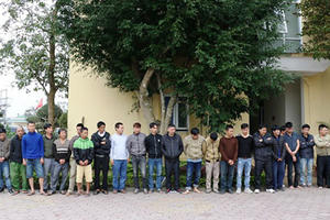 Hà Tĩnh: Triệt phá sới gà khủng, bắt giữ 30 đối tượng đang sát phạt nhau