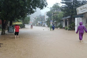 Hà Giang cảnh báo nguy cơ ngập lụt sâu