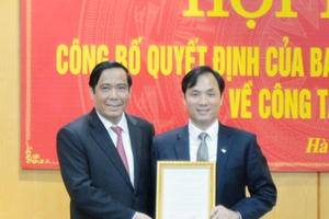 Ban Bí thư Trung ương Đảng chuẩn y Phó Bí thư Thường trực Tỉnh ủy Hà Tĩnh