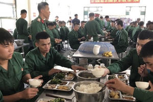 Những ngày đầu trong quân ngũ