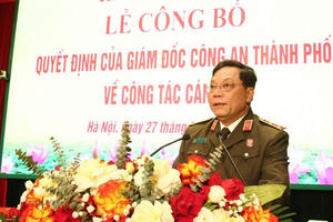 Hà Nội xóa bỏ công an cấp huyện từ 1/3 Hà Nội xóa bỏ công an cấp huyện từ 1/3