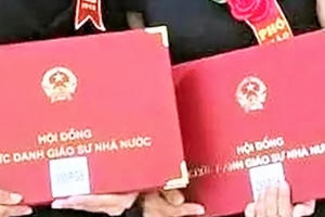 695 ứng viên được Hội đồng Giáo sư cơ sở đề nghị xét GS, PGS