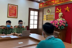 Hai thanh niên bị xử phạt vì thông tin sai sự thật về Đại tá Đinh Văn Nơi