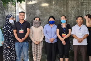 Hà Tĩnh: Đánh sập đường dây lô đề tại TP Hà Tĩnh, bắt giữ 11 đối tượng