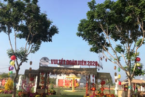 Rực rỡ đường hoa và nét Sài Gòn xưa giữa khu đô thị La Villa Green City