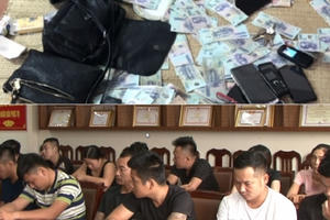 Quảng Ninh: Đột kích sới bạc, bắt hơn 20 đối tượng thu giữ hơn nửa tỷ đồng
