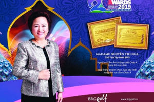 Chủ tịch tập đoàn BRG Nguyễn Thị Nga: Mong cống hiến những điều tốt đẹp nhất cho quê hương