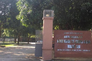 Nghệ An: Khai trừ khỏi Đảng Phó Trưởng Ban Quản lý Khu Kinh tế Đông Nam