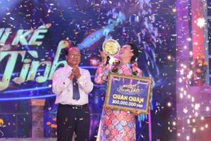 Nam Cường đoạt giải quán quân Người Kể Chuyện Tình mùa đầu tiên