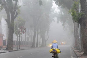 Khu vực Bắc Bộ và Bắc Trung Bộ trời rét và mưa kéo dài đến hết tháng Ba