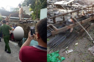 Nổ bình gas như "bom" ở Đông Anh làm 2 người thương vong