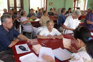 Sẽ nâng mức trợ cấp với người có công với cách mạng?