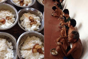 Cán bộ bảo trợ xã hội ăn cả "dép, khăn, màn" của người tâm thần Cán bộ bảo trợ xã hội ăn cả "dép, khăn, màn" của người tâm thần