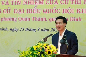 Tình cảm của cử tri là động lực để ĐBQH hoàn thành tốt nhiệm vụ