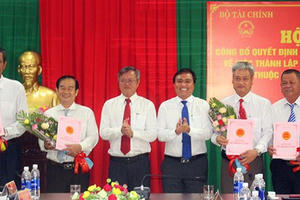 Thành lập 4 chi cục thuế khu vực tại Đồng Nai