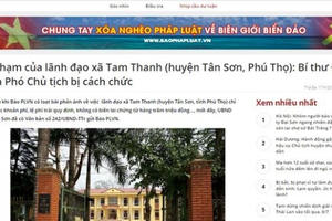 Vụ sai phạm của nguyên lãnh đạo xã Tam Thanh (Phú Thọ): Cần khởi tố để điều tra Vụ sai phạm của nguyên lãnh đạo xã Tam Thanh (Phú Thọ): Cần khởi tố để điều tra
