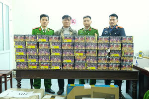 Hà Tĩnh: Triệt phá đường dây mua bán hơn 1 tấn pháo nổ liên tỉnh qua mạng