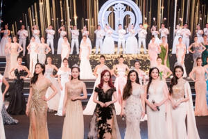 Diệu Hoa, Hà Kiều Anh cùng đọ sắc với váy Hoàng Hải