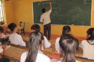 Nghị lực của một thầy giáo không chân