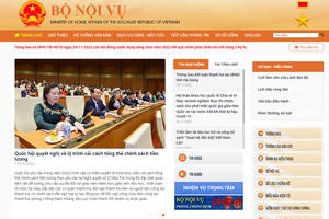 Bộ Nội vụ: Sớm hợp nhất Cổng dịch vụ công với Hệ thống Thông tin một cửa điện tử